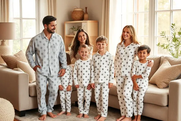 Ambiance chambre : grossiste pyjamas adulte et enfant